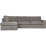 Woood Ecksofa »Thomas«, frei im Raum stellbar, Stellmaße H 92 cm x B 283 cm, L-Form grün