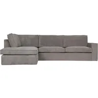 Woood Ecksofa »Thomas«, frei im Raum stellbar, Stellmaße H 92 cm x B 283 cm, L-Form grün