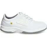 Abeba ESD-Sicherheitsschuhe uni6 Halbschuh weiß