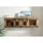 Massivmoebel24 Wandregal 130 x 25 x 35 cm Natur lackiert