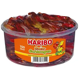 HARIBO Cola-Schlangen Fruchtgummi 150 St./1050,0 g, 150 St.