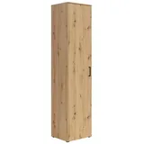 Mehrzweckschrank 45 x 195 x 40 cm Eiche Artisan