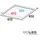 ISOLED Einbaurahmen für LED Panel 600x600
