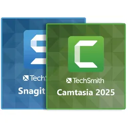 TechSmith Camtasia 2025 + Snagit 2025 Bundle Renewal