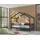 Vipack Hausbett Dallas 90 x 200 cm Kiefer massiv grau