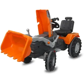 Jamara Trettraktor mit Frontlader Power Drag orange