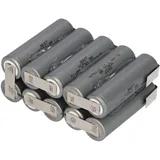 Akkuman 12V 2200mAh Akkupack Mignon Industrie-Akkus NiMH mit Lötfahne Modellbau