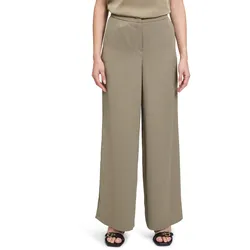 Anzughose VERA MONT "Vera Mont Anzughose mit Taschen", Damen, Gr. 38, Normalgrößen, blau (turf), Obermaterial: 100% Polyester., feminin, lässig geschnitten lang, Hosen, Material