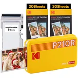 Kodak Mini 2 Retro gelb + 60 Sheets Bundle