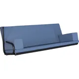 Angerer Hollywoodschaukel Auflage 180 x 50 x 5 cm blau 1 St.
