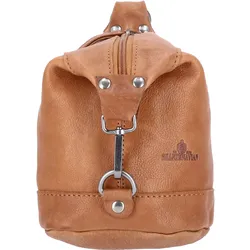The Skandinavian Brand Mini Leder Rucksack  Cognac