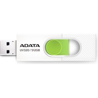 A-Data Adata UV320 USB-Stick 512 GB, USB Typ-A 3.2 Gen 1 (3.1 Gen 1) Grün, Weiß
