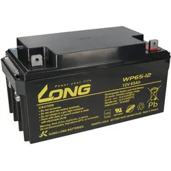 Kung Long WP65-12 12V 65Ah Pb Batterie Bleigel VDS AGM