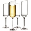 Villeroy & Boch Gläserset, Transparent, Glas, 4-teilig, Essen & Trinken, Gläser, Gläser-Sets