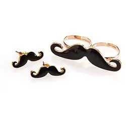 SchmuckSet "Schnauzer", 3-teilig