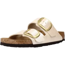 Birkenstock Arizona Big Buckle Birko-Flor graceful pearl white 39