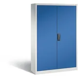 C+P Acurado Aktenschrank 120 x 40 x 195 cm blau / grau