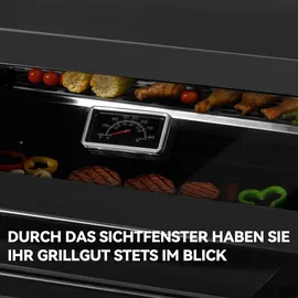 Royal Gourmet 4+1 Brenner Gasgrill schwarz