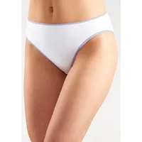 PETITE FLEUR Bikinislip Damen weiß, grau meliert Gr.40/42