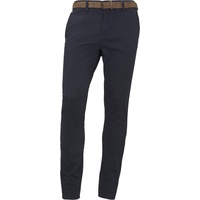 Tom Tailor Denim Herren Slim Fit Chino mit Gürtel, leicht vorgewaschen 36 Länge 32, marine, - Sky Captain Blue