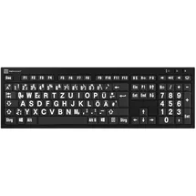 LogicKeyboard LKB-LPWB-BJPU-DE schwarz/weiß