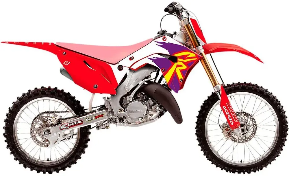 Blackbird Racing Retro Husqvarna Cr 125 02 2147aa Grafik-kit - One Size