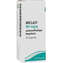 EurimPharm Arzneimittel GmbH MICLAST 80mg/g wirkstoffhaltiger Nagellack