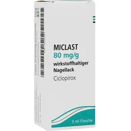 EurimPharm Arzneimittel GmbH MICLAST 80mg/g wirkstoffhaltiger Nagellack