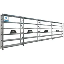 Proregal Fachbodenregal Proximo Stecksystem 210 x 600 x 40 cm, Freizeit, Heimwerken, Werkstatt, Schwerlastregale
