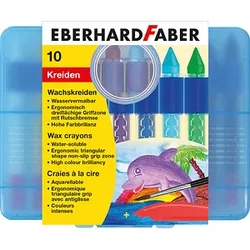 EBERHARD FABER Wachsmalstifte farbsortiert, 10 St.