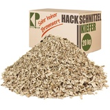 Hackschnitzel für Ofen Rindenmulch für Garten Hochbeet Holz Pflanzen Einstreu Holzhackschnitzel Grob Holzschnitzel Streu Beet Abdeckung Deko Abdeckung 20-500 kg Kingpower, Menge:20 kg