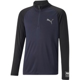 Puma Jungen Active Sports Poly Quarter-Zip B Schweiß, Blau (Parisian Night), 176 cm