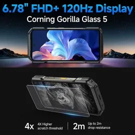 Ulefone Armor 27 12 GB RAM 256 GB Schwarz