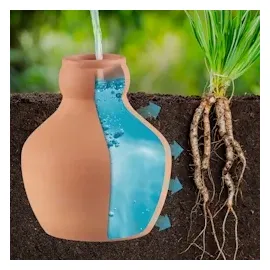 Relaxdays Ollas Bewässerungssystem 3er Set 550 ml