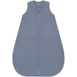 EMMA & NOAH Sommerschlafsack Essential Leinen 0.5 TOG, blau, 100%