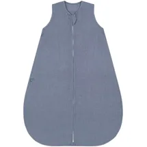 EMMA & NOAH Sommerschlafsack Essential Leinen 0.5 TOG, blau, 100%