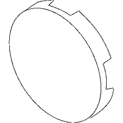 Ideal Standard Griffkappe, A962361LJ, RAL7016 Grau A962361LJ