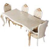 Tisch Klassischer Luxus Holz Tische Barock Rokoko Antik Stil Ess Wohn Zimmer