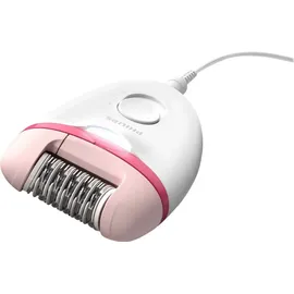 Philips Satinelle Essential BRE255/00 weiß/rosa