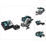 Makita DSS 611 RM1 Akku Handkreissäge 18 V 165 mm + 1x Akku 4,0 Ah + Ladegerät