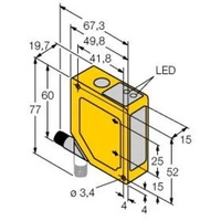 Turck Opto Sensor Q50BPYQ