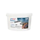 Preismaxx Mattlatex Farbe für Innen Wandfarbe Latexfarbe matt, Latexfarbe, weiß, matt, 2,5 Liter, Deckkraftklasse 2, Nassabriebklasse 2