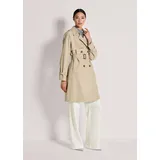 Madeleine Trenchcoat Eleganter gefütterter Zweireiher Trenchcoat in Longform mit Reverskragen und stilvollen Hornknöpfen 44
