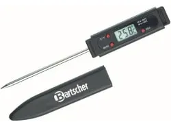 Bartscher Digital Thermometer 292042 , Farbe: schwarz