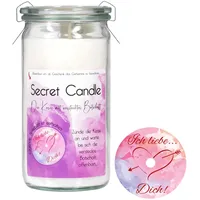 Candle Factory Secret Candle Duftkerze 70 h rosa
