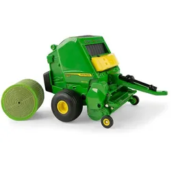 John Deere 561R Rundballenpresse mit Ballen  Modell von Ertl 1:32