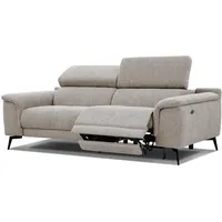 Courtois Laville Relaxsofa, Taupe, Textil, Rechteckig, 212x82x103 cm, Wohnzimmer, Sofas & Couches, Sofas, Heimkino Sofas