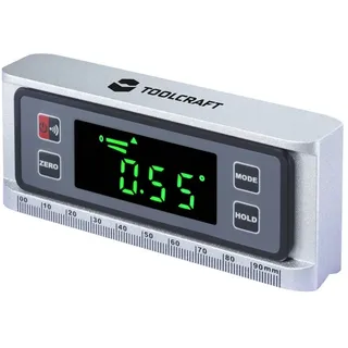 TOOLCRAFT TO-9616512 Digitaler Winkelmesser 360