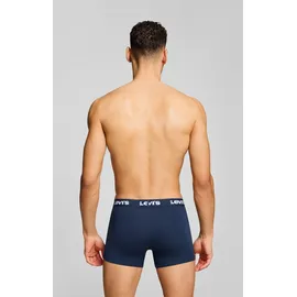 Levi's Repeat Logo Boxershorts blau/weiß S 2er Pack