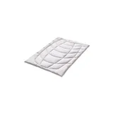 Kauffmann Kamelhaar Steppdecke 155x220 cm leicht - weiß